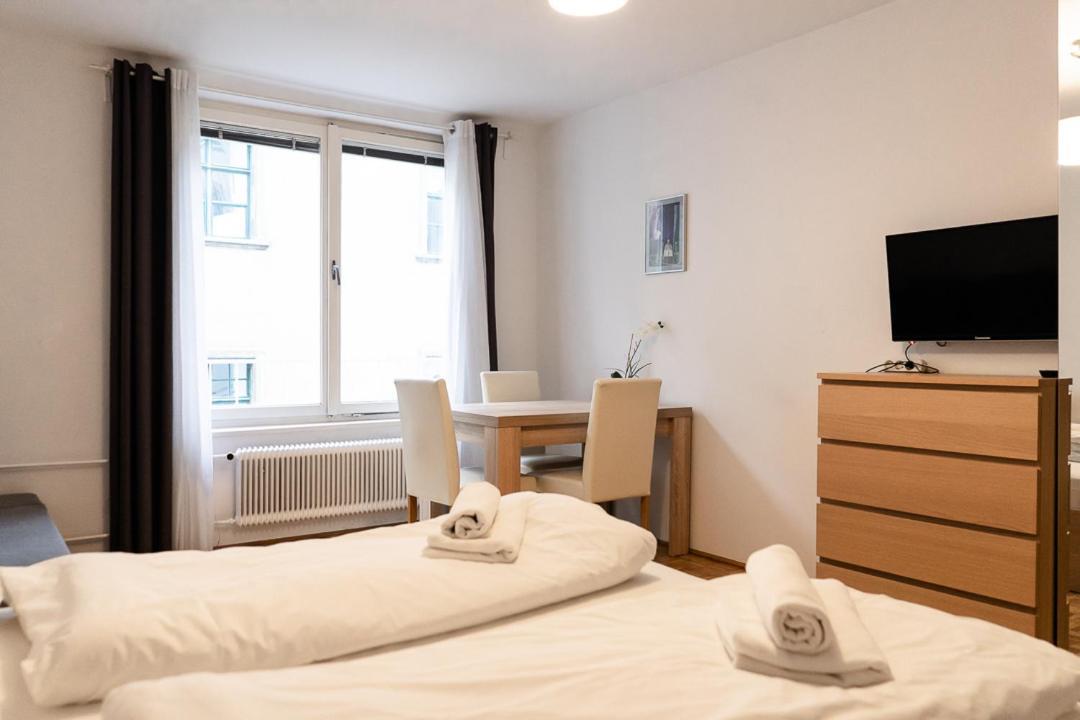 Central Living - Stephansdom Apartments Wien Rum bild